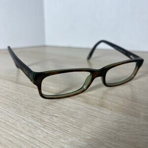 Ray-Ban RB5187 2445 Eyeglasses Brown Green Frames Only 50-16-140 READ DESC